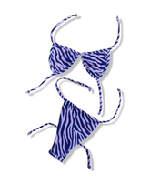 Summer pet outfits , Colorfull Zebra Stripes Bikini for Dog & Cat Pet Accessories Design Clothes