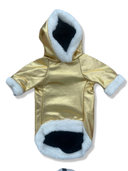 GOLD HOODIE for DOG CAT PET Accessories Stylish Design Pet Accessories Design Clothes