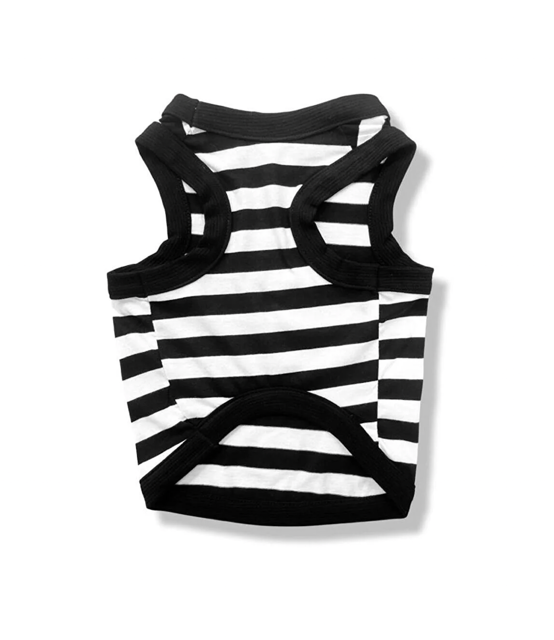 Trendy pet clothes, Black & White Striped T Shirt for Dog & Cat Pet Accessories Design Clothes