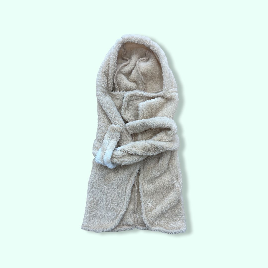 Light Brown Bathrobe for Dog & Cat Pet Accessories Design Clothes