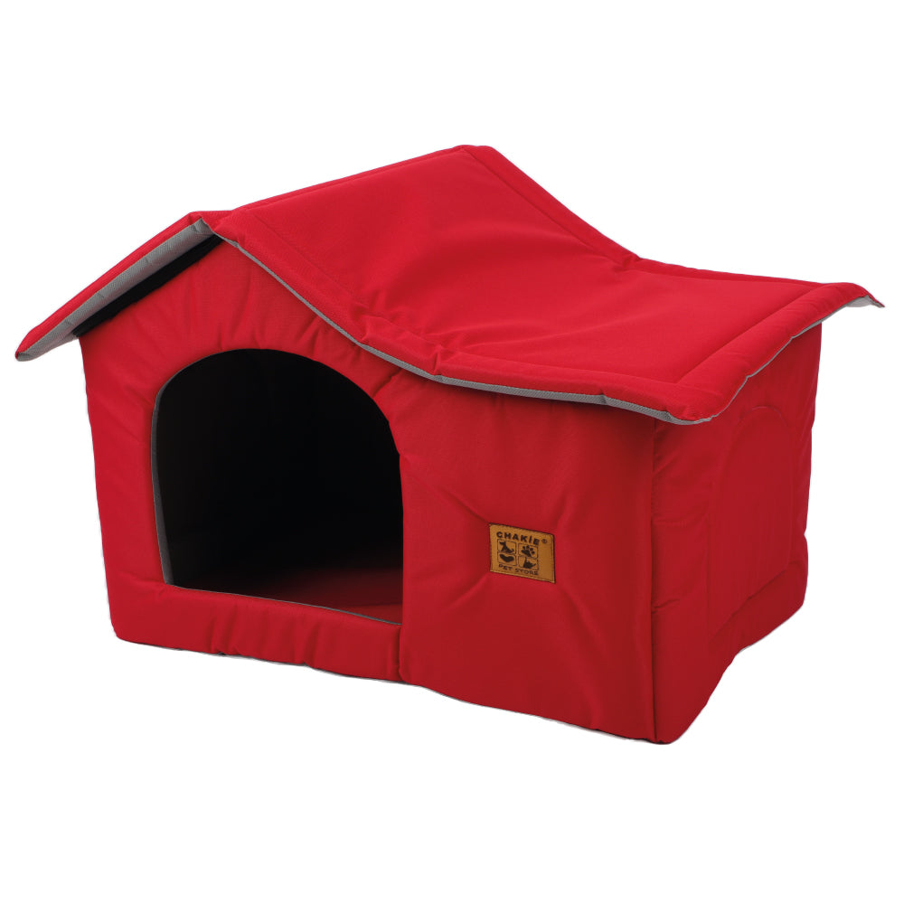 BALP Red Indoor/Outdoor Pet House for Cats and Small Dogs