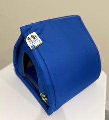 BALP Blue Igloo Indoor/Outdoor Pet House for Cats and Small Dogs