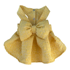 BALP Pet Dress ,Yellow Cat Outfit,Pet Clothes for Small Dogs and Cats